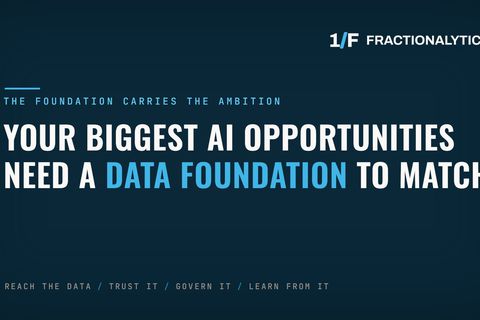 "Title card: "Your biggest AI opportunities need a data foundation to match.""